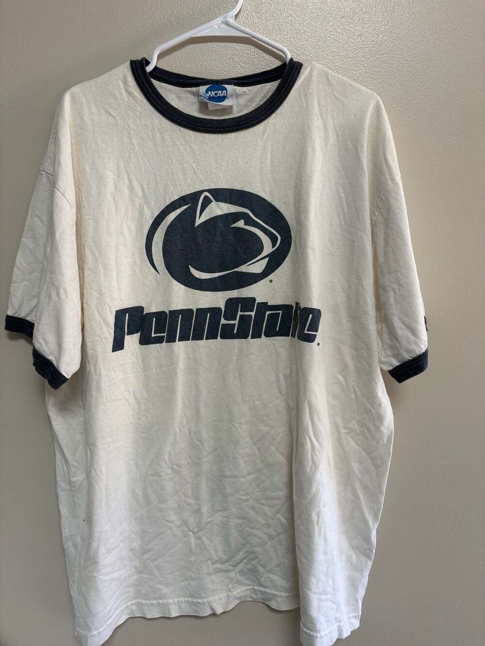NCAA Penn State Ringer T-Shirt X-Large
